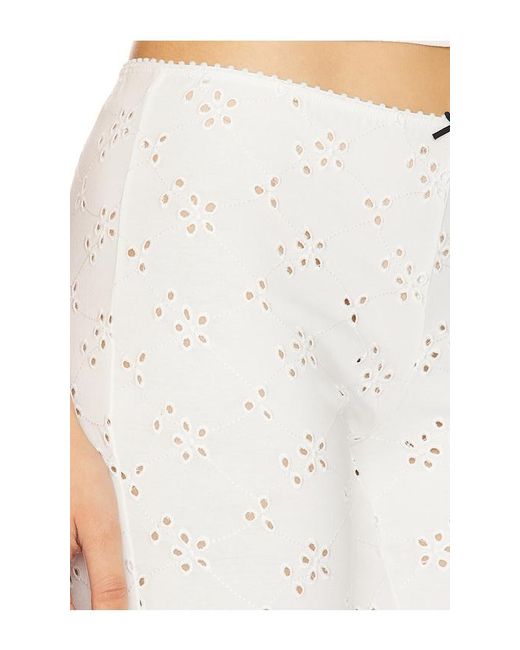 Free People White X Intimately Fp Full Bloom Capri