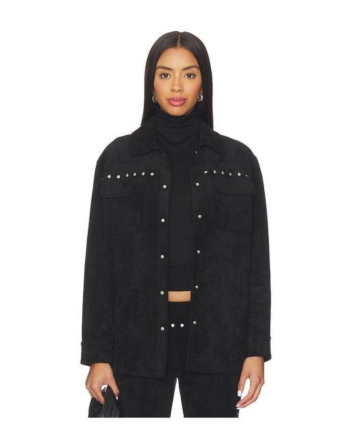 Amanda Uprichard Black Nirvana Suede Jacket