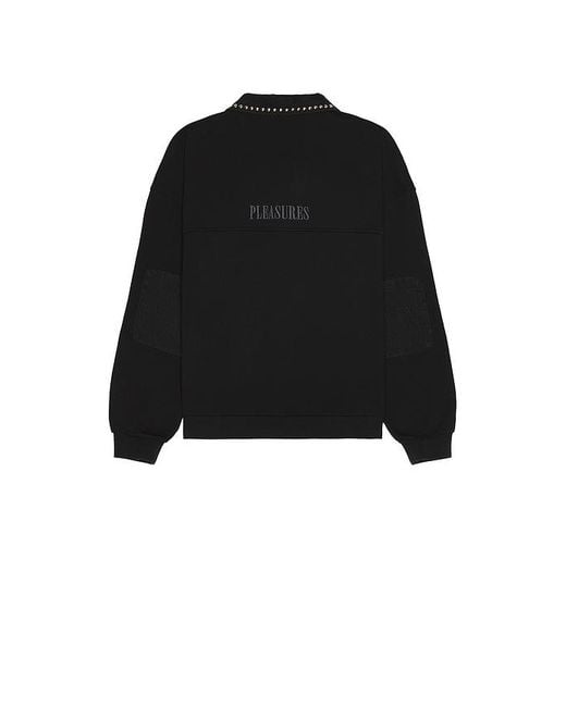Pleasures Polohemd in Black für Herren