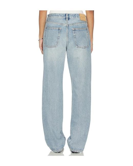 GUIZIO Blue Sol Relaxed Wide Leg Pant