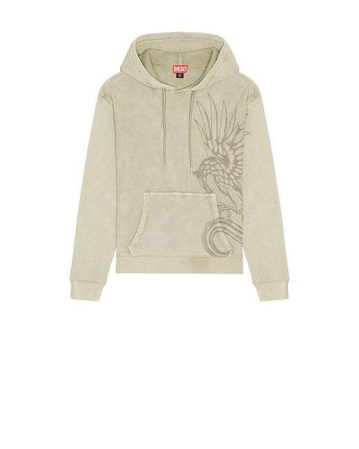 DIESEL Natural S-Norm-Hood-Aa1 Hoodie for men