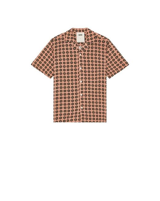 Oas Multicolor Blush Lumo Viscose Shirt for men