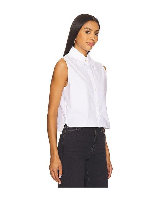 Camisa Sin Mangas En Color Blanco Talla (También En Xs) FRAME de color White