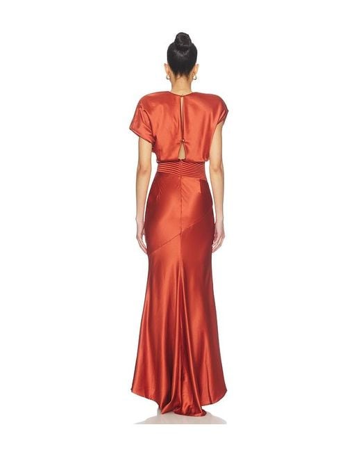 Zhivago Red Bond Gown