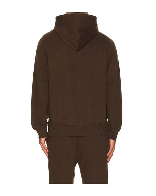 Polo Ralph Lauren Brown Long Sleeve Rl Fleece Pullover Hoodie for men