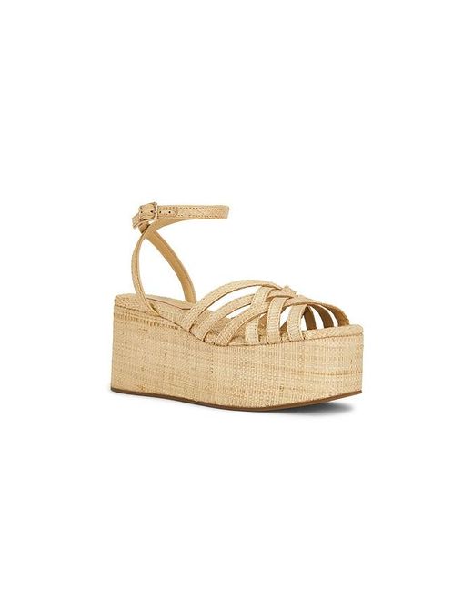 Loeffler Randall Metallic Channing Platform Sandal
