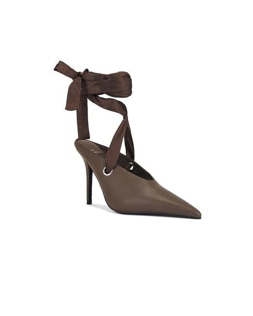 Jeffrey Campbell Brown Grateau Mules