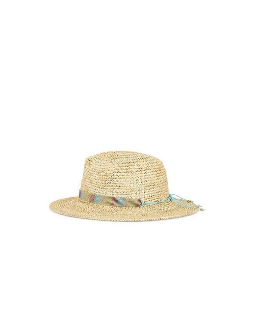 Nikki Beach Natural Kelly Fedora Hat