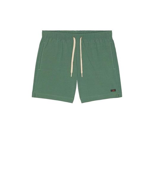 Faherty Brand Green All Day 6 Swimtrunks for men
