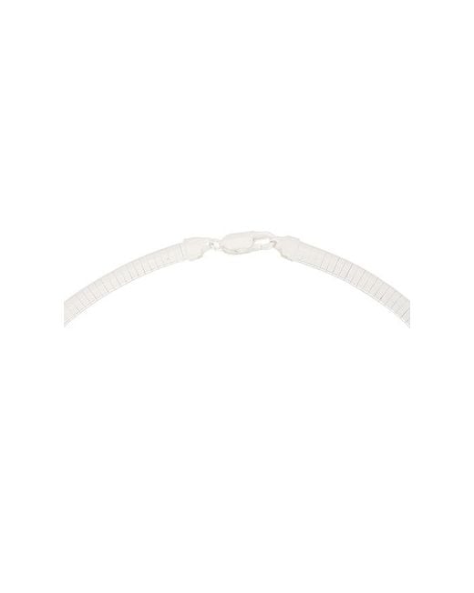 Mega Black O 8 Necklace