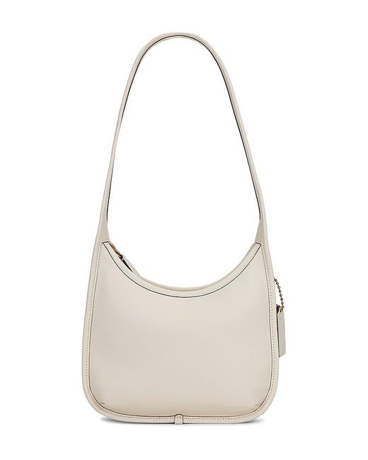 COACH Originals Curve Zip Bag in White | Lyst