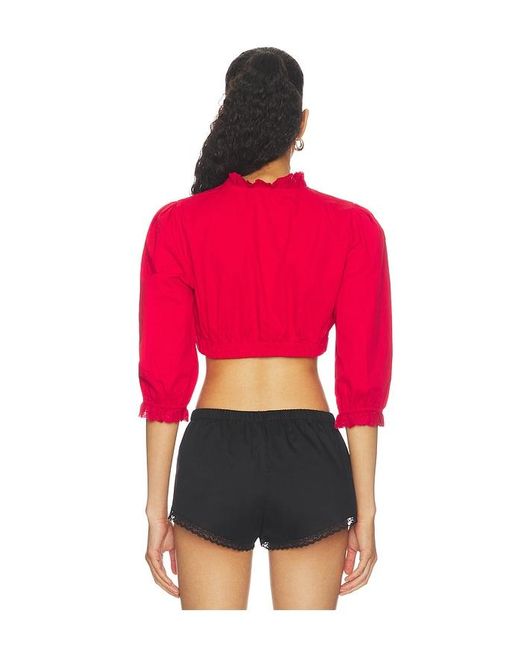 Lioness Red Totti Top