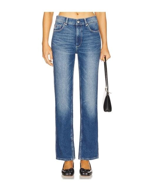 DL1961 Blue Patti Straight Leg Jeans
