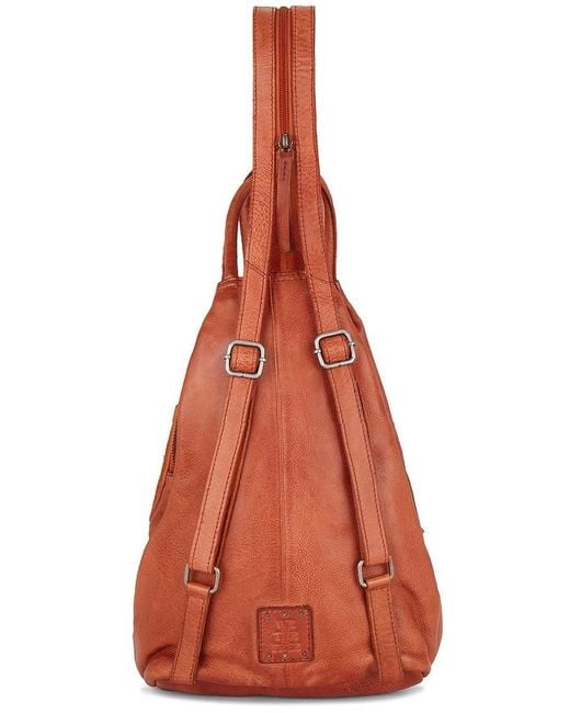 Free People Orange Wtf Soho Convertible Bag