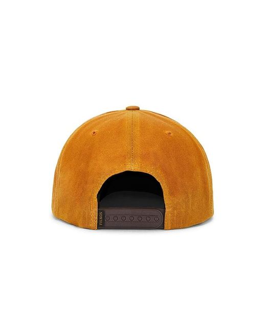 Filson Kappe Waxed in Orange für Herren