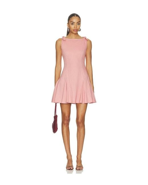 Elodie the Label Pink Reese Mini Dress