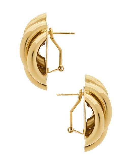 Pendientes De Tachuela Eve En Color Oro Metálico Talla Shashi de color Metallic