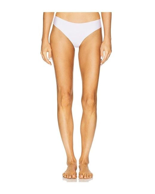 Commando White Butter Thong