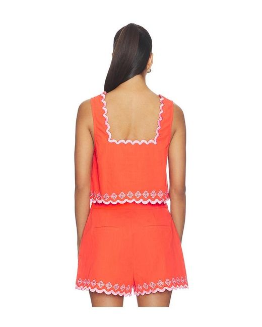 MINKPINK Amaya Embroidered Top