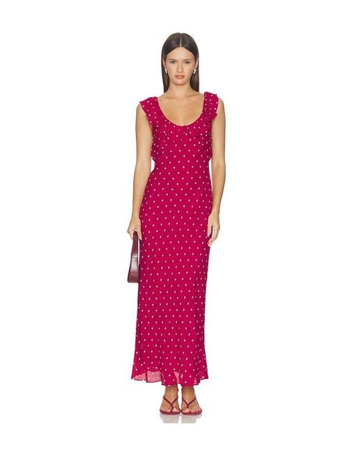 FAVORITE DAUGHTER Red The Blossom Dress