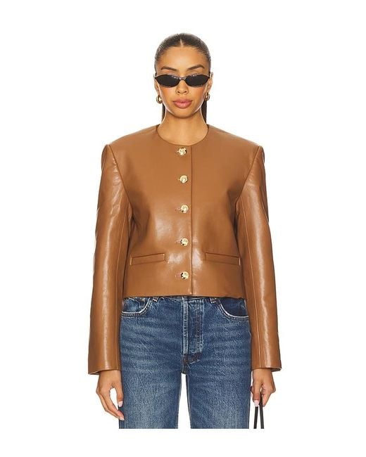 Anine Bing Blue Jacke Amber