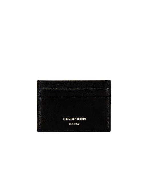 Common Projects Black Multi Card Holder for men
