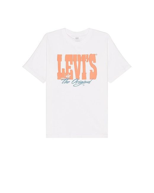 Levi's White Vintage Fit Graphic Tee for men