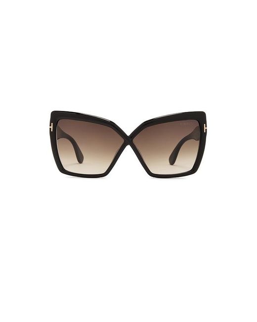 Tom Ford Black Fiore Sunglasses