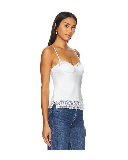 MAJORELLE White Libbie Top