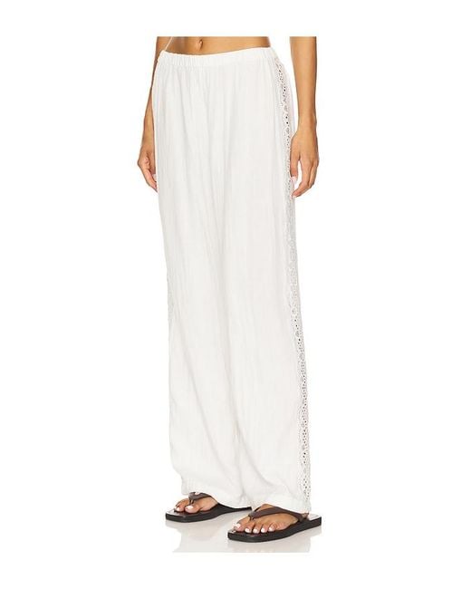 Cami NYC White Hose Positano