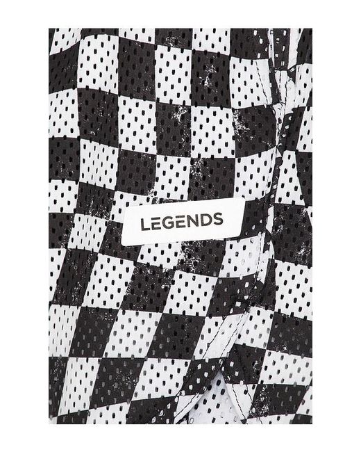 Legends Black Luka Mesh 7 Short for men