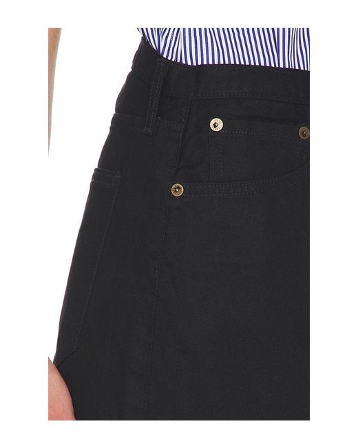 Agolde Black Keira Mini Skirt