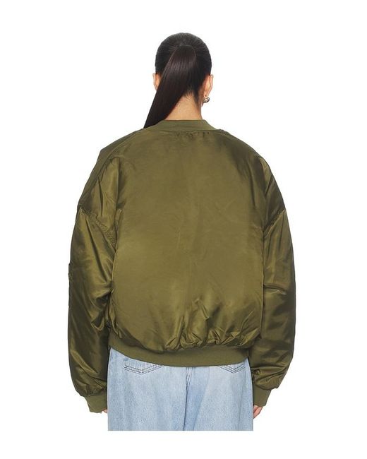 Lioness Green Essential Bomber Jacket