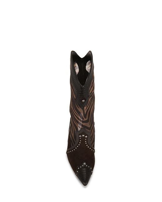 Steve Madden Black Konah Boots