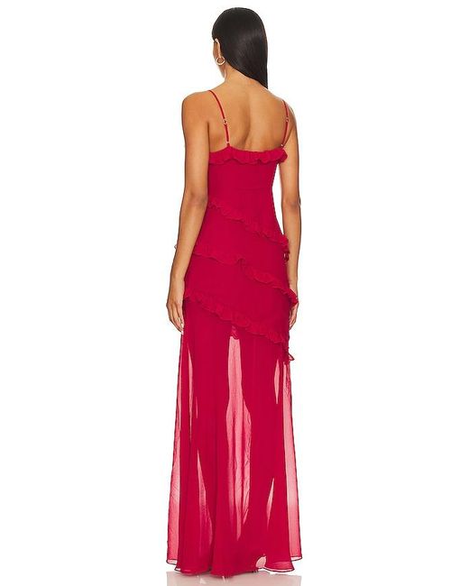 Lovers + Friends Red Karlie Gown