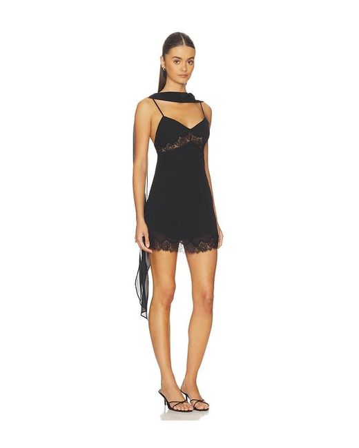 Lovers + Friends Black Anneli Mini Dress