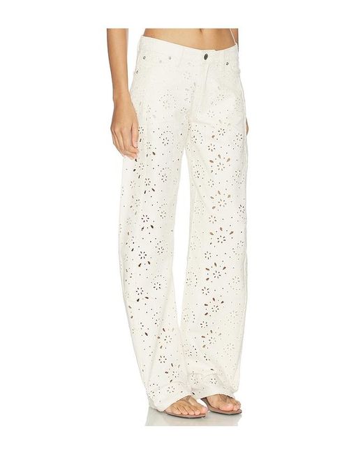Steve Madden White Rori Jean