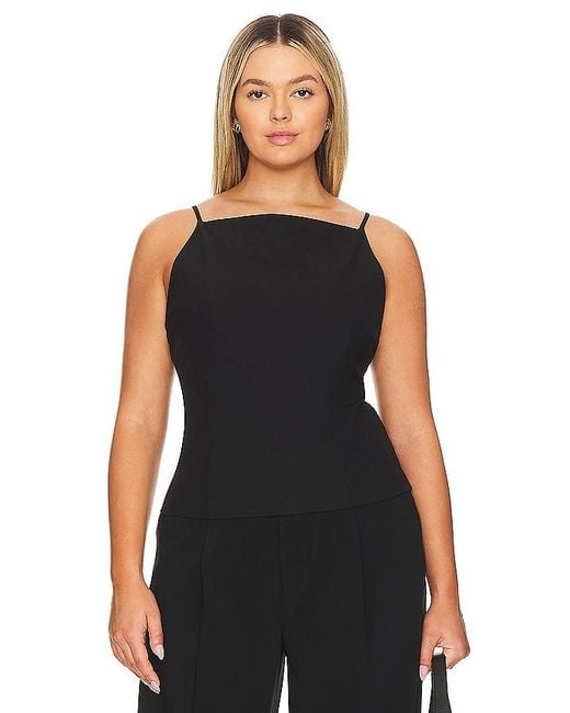 L'academie Black Kamari Top