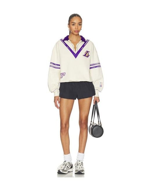 DANNIJOPRO White The Letterman Pullover