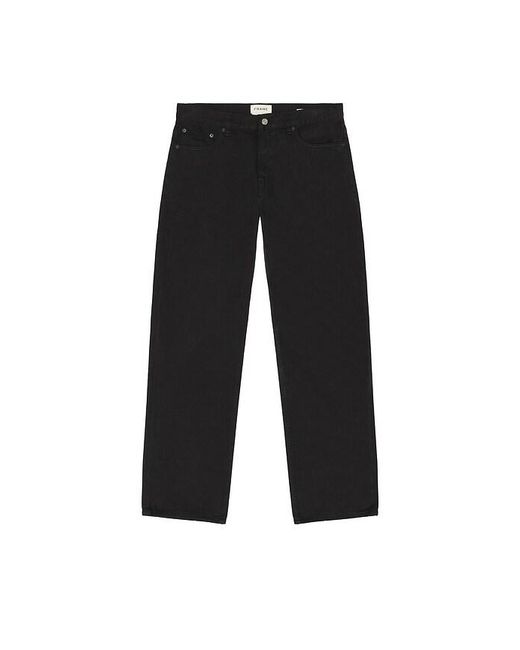FRAME Black Relaxed Jean for men