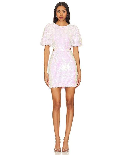 Bardot Pink Vivienne Sequin Mini Dress