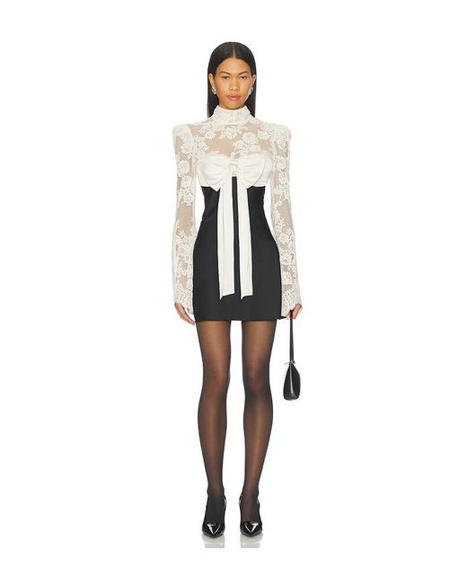 For Love & Lemons Natural Grace Mini Dress