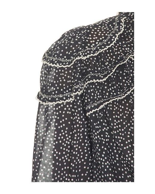 Isabel Marant Black Christa Blouse