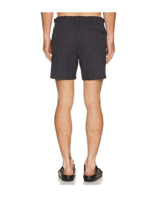 Vintage Summer Blue Micro Seersucker Trunk for men