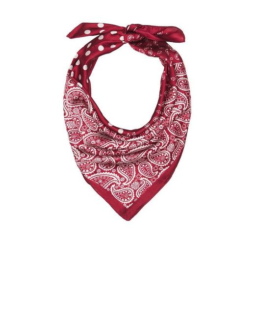 Lovers + Friends Red Lucia Scarf