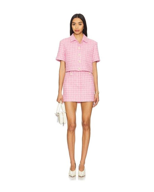 Lovers + Friends Pink Ren Top
