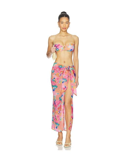 LSPACE Multicolor Portela Sarong