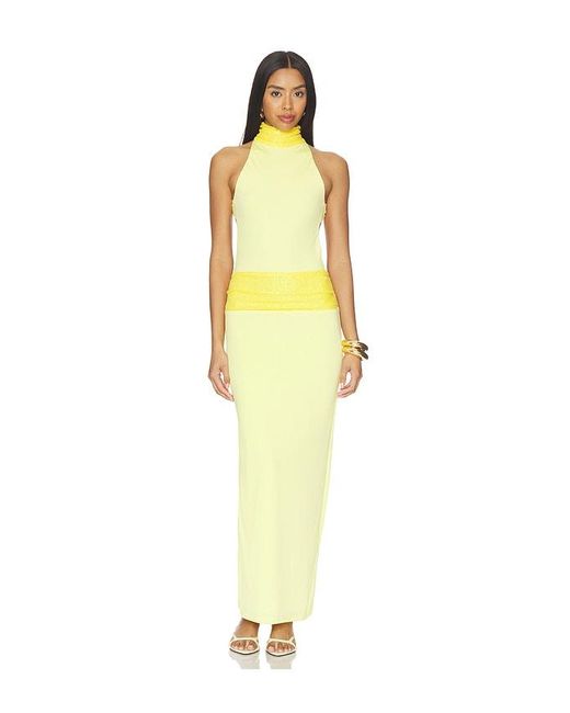 superdown Yellow Sabriana Gown