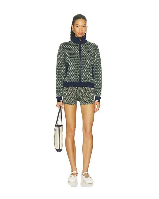 The Upside Green Viva Margot Knit Jacket