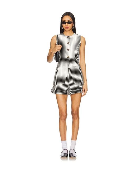 Simon Miller Black Como Linen Shorts